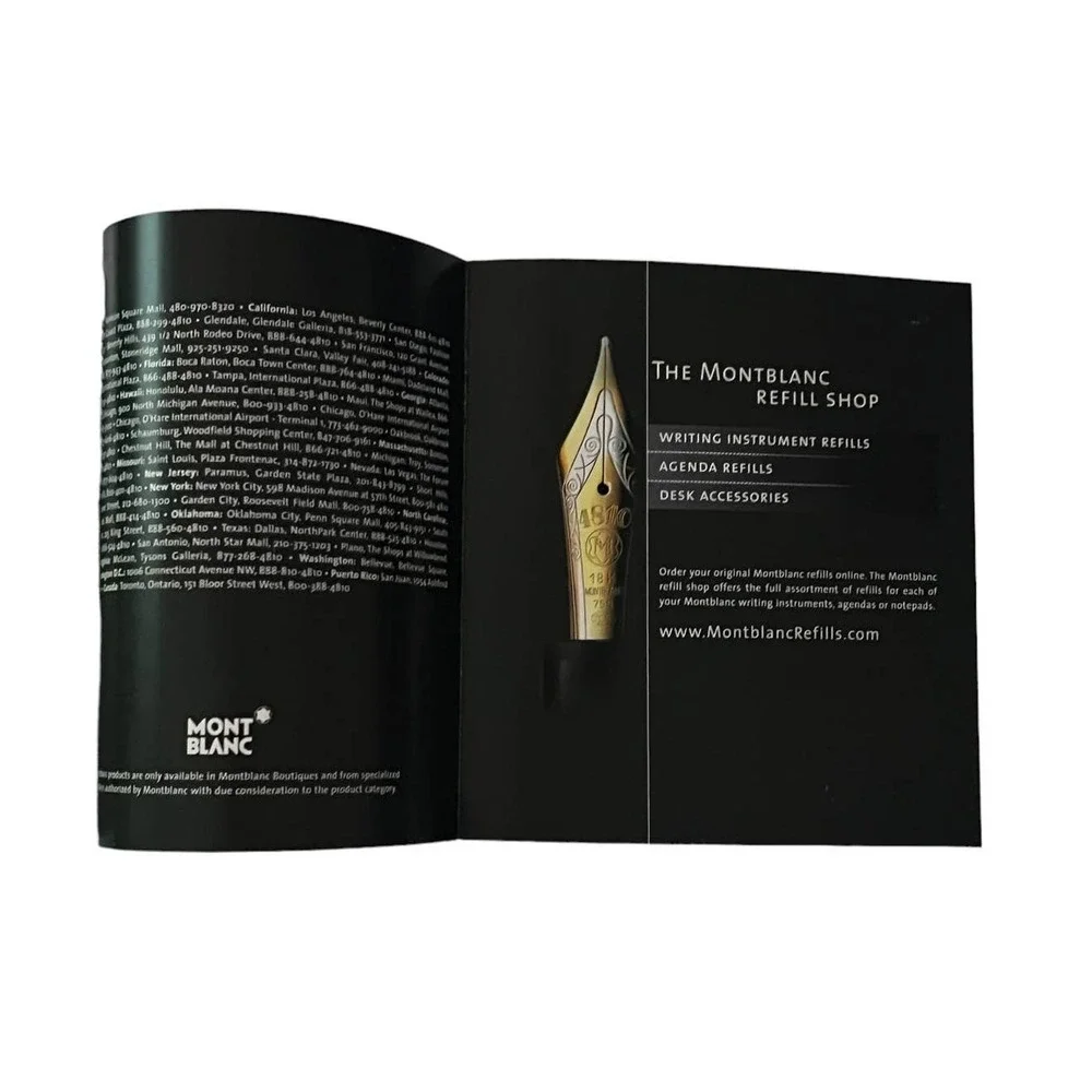 Montblanc Expressions Culture of Writing Illustrated Pen Catalog Booklet 2006 - Picture 2 of 6